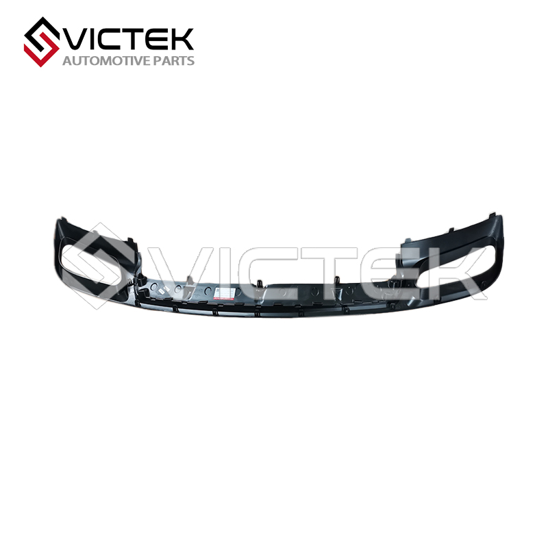 Decorative part of lower rear bumper 